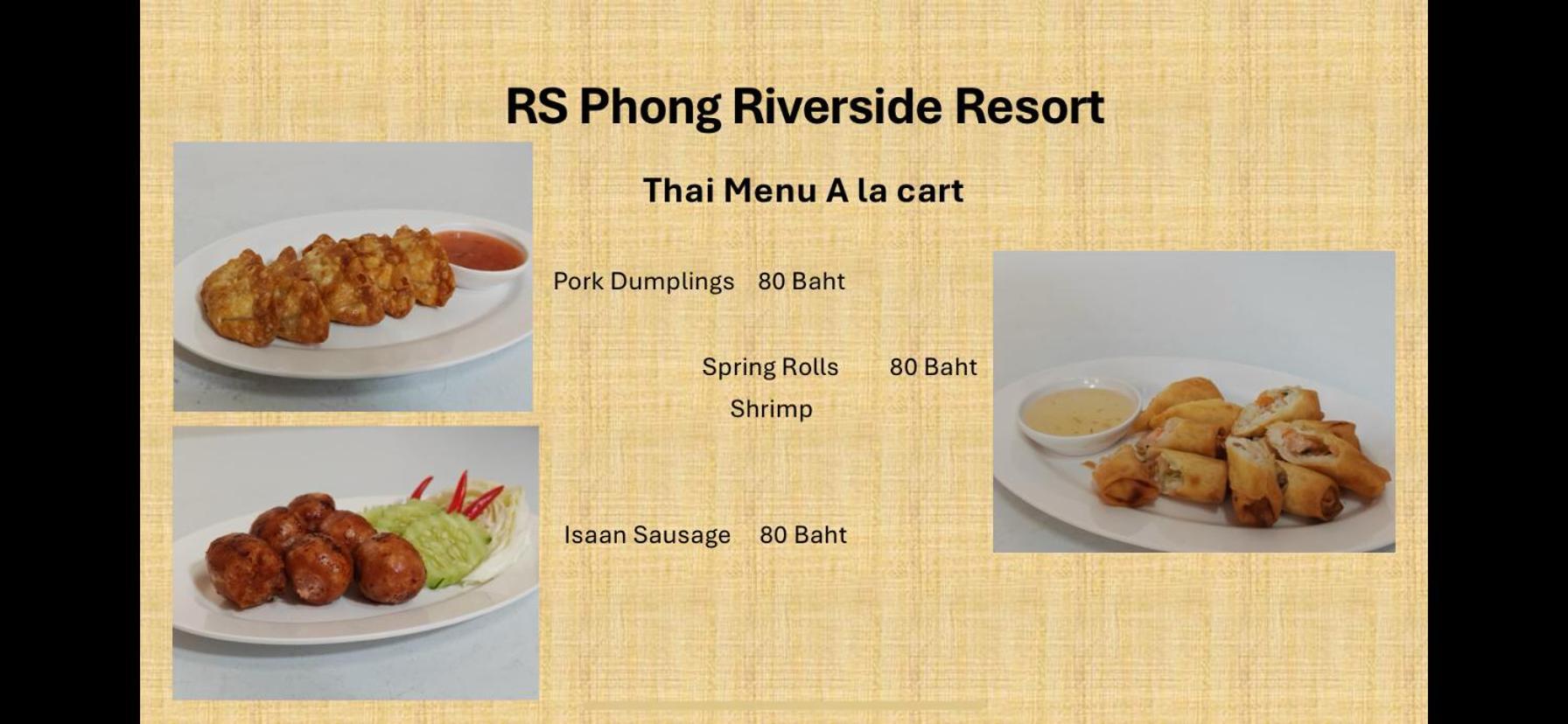 Rs Phong Riverside Resort Khon Kaen Exterior foto
